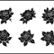 Black Rose Flower SVG Bundle 1