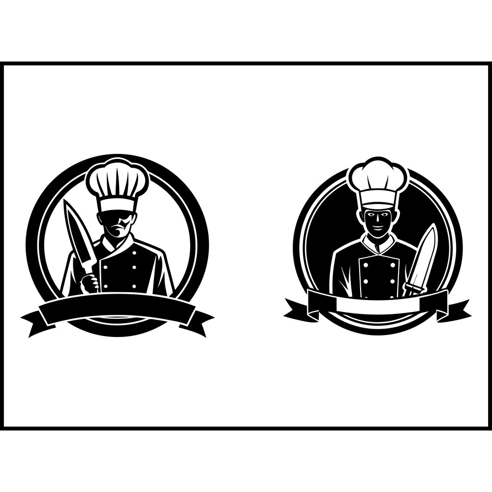 Chef Logo Svg Bundle 2
