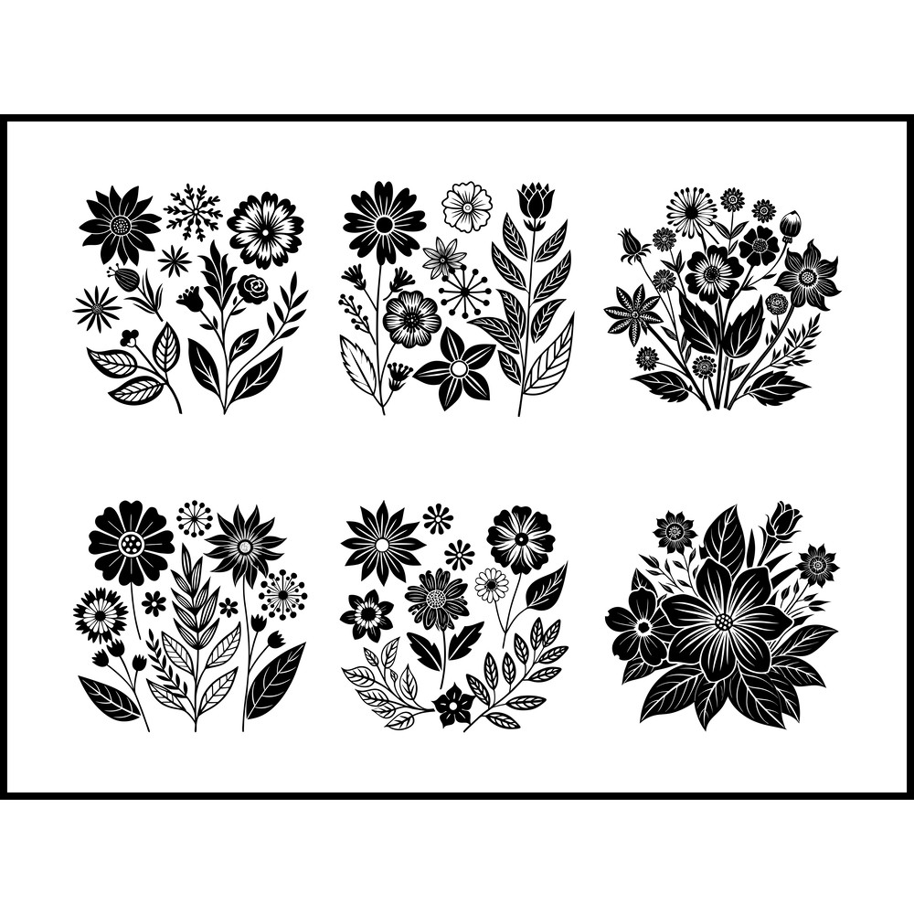Flower Svg Bundle 1