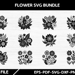flower svg bundle 4