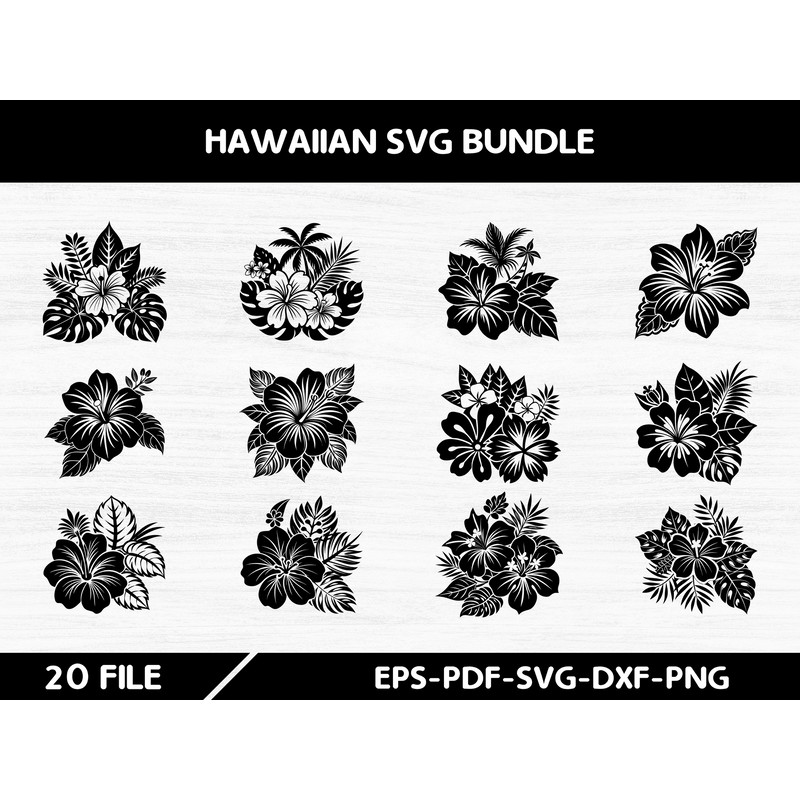 Hawaiian Svg Bundle 0