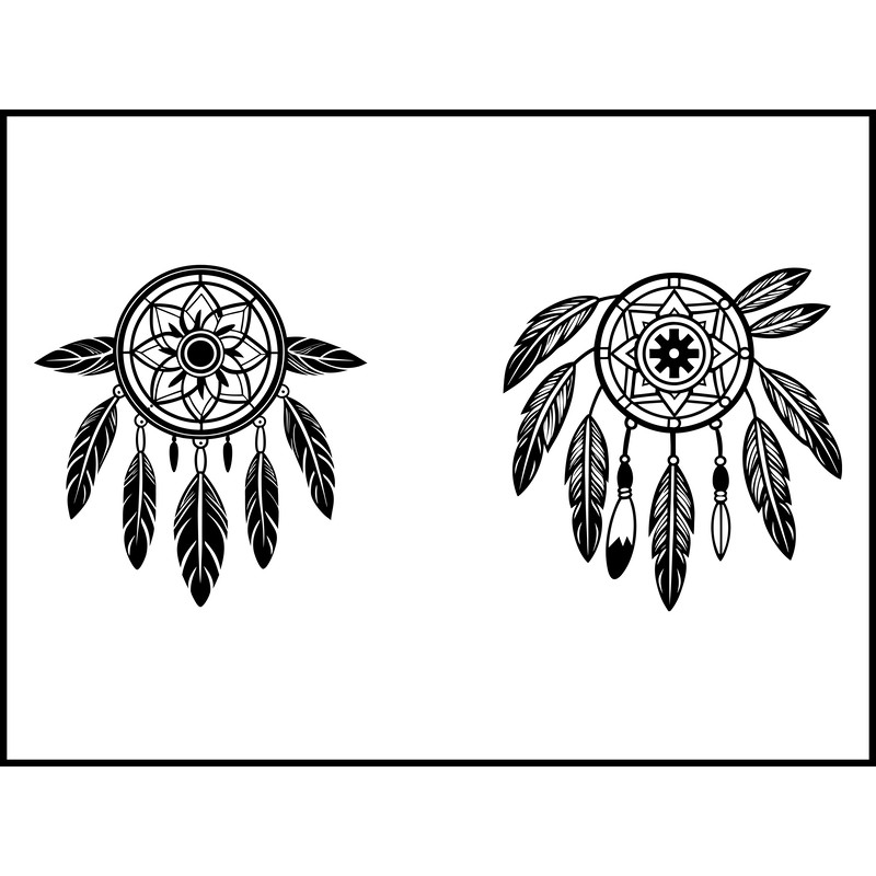 Indian Dream Catcher Medicine Svg Bundle 2