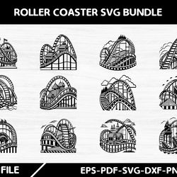 roller coaster svg bundle