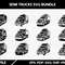 Semi Trucks Svg Bundle 0