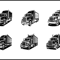 Semi Trucks Svg Bundle 1