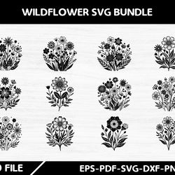 wild flower svg bundle