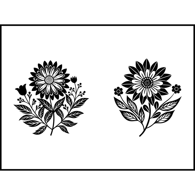 Wild Flower Svg Bundle 2