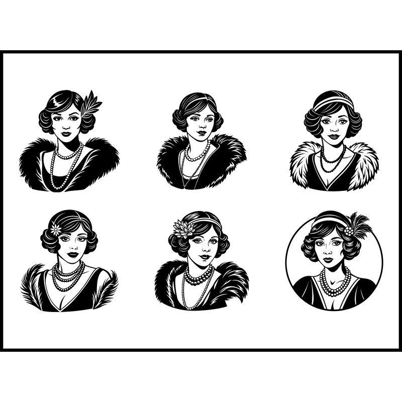 African American Woman Svg Bundle 1