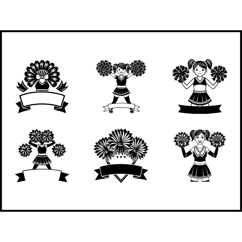 Cheerleader Svg 1