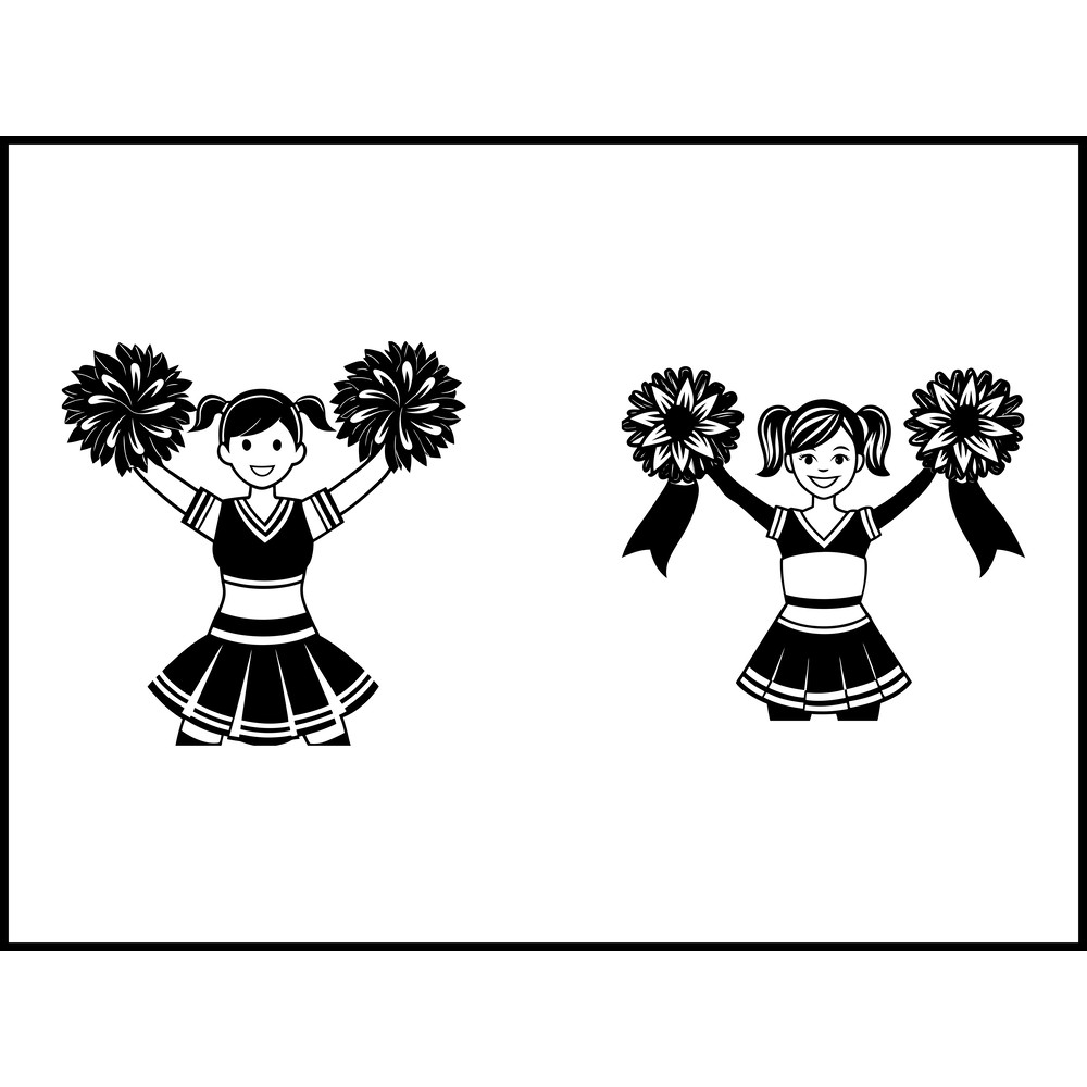 Cheerleader Svg 2