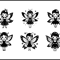 Cute Fairy Svg Bundle 1