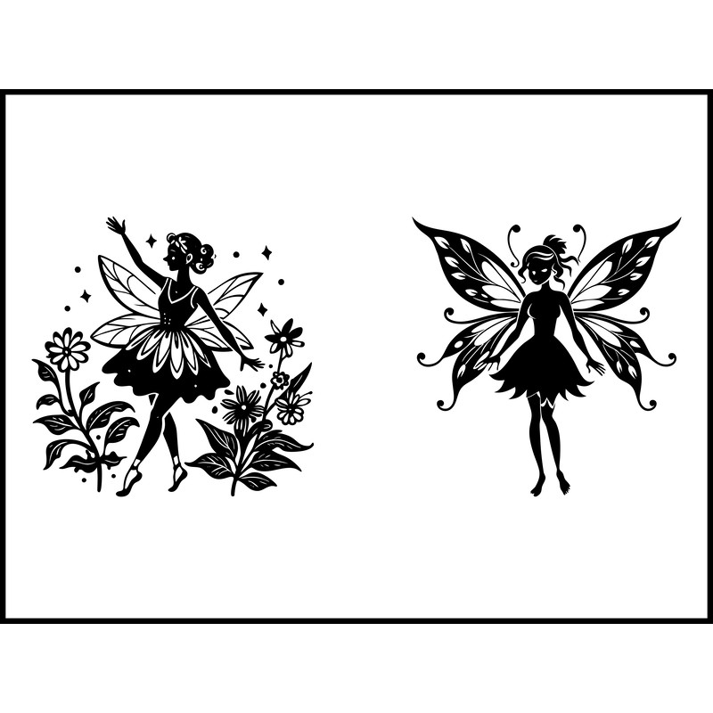 Dancing Fairy Svg Bundle 2