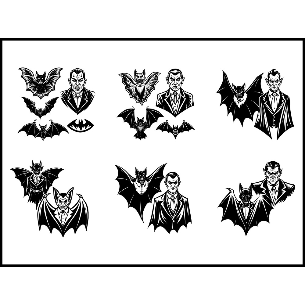 Dracula Svg Bundle 1