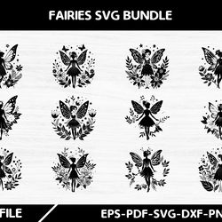fairies svg bundle