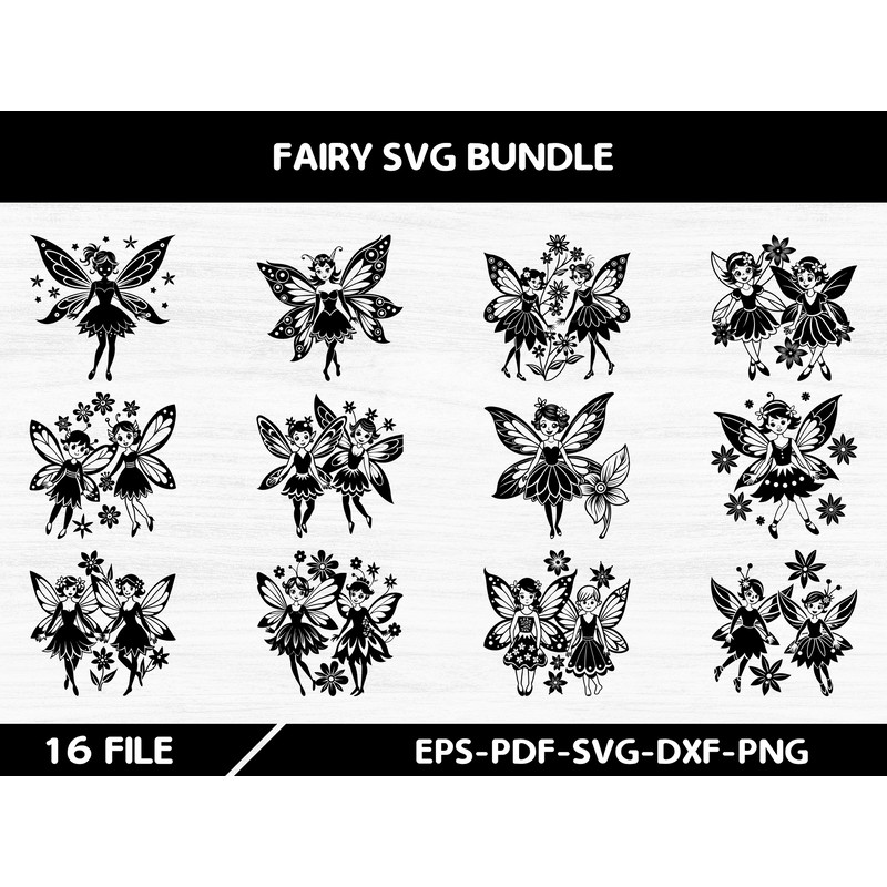 Fairy Svg Bundle 0