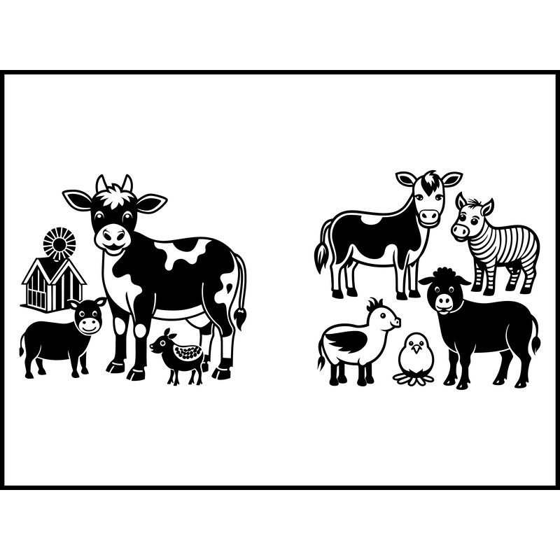 Farm Friends Svg Bundle 2
