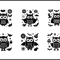 Halloween Owls Svg Bundle 1