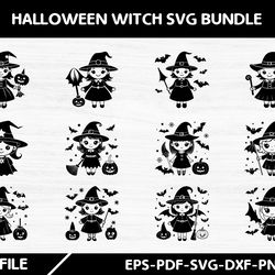 halloween witch svg bundle