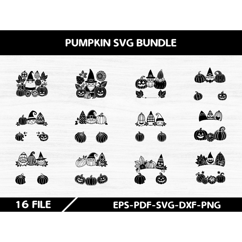 Pumpkin Svg Bundle 0