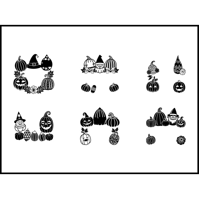 Pumpkin Svg Bundle 1
