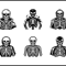 Skeleton Svg Bundle 1