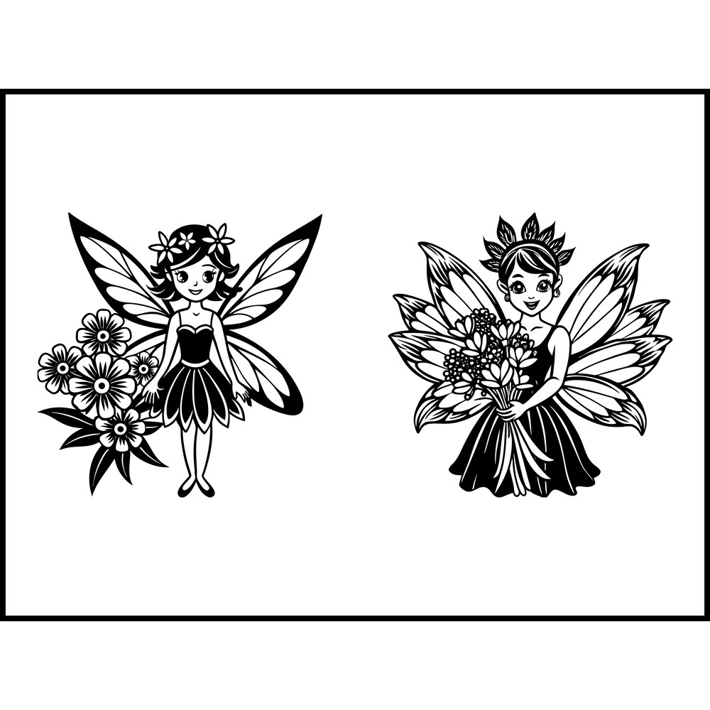 Spring Fairy Svg Bundle 2