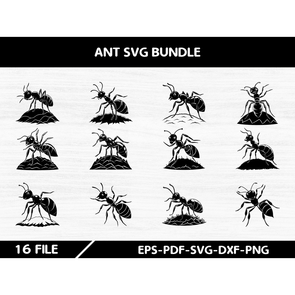 Ant SVG Bundle 0