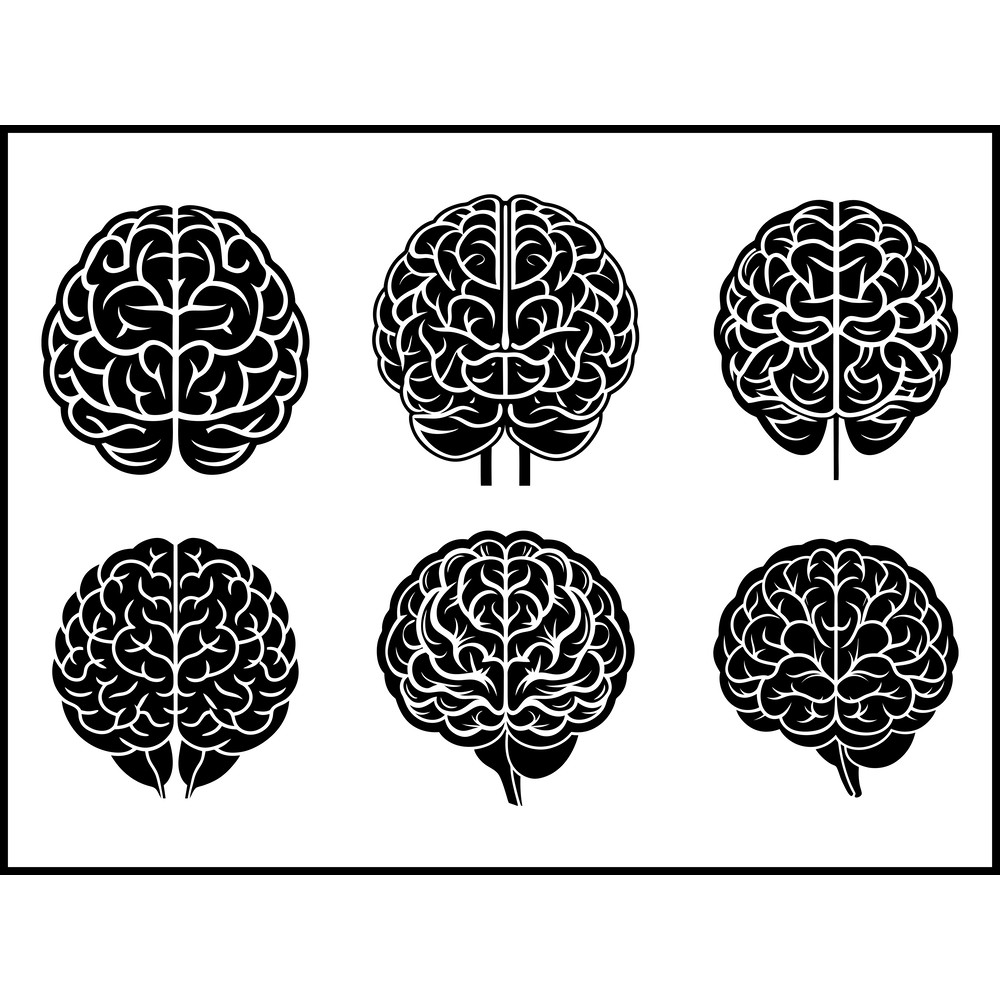 Brain SVG Bundle 1