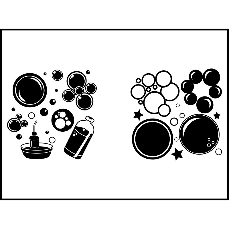 Bubbles SVG Bundle 2