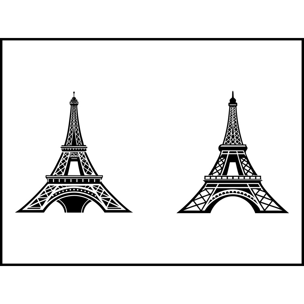 Eiffel Tower SVG Bundle 2