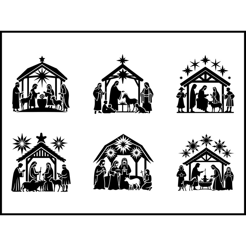 Nativity SVG Bundle 1