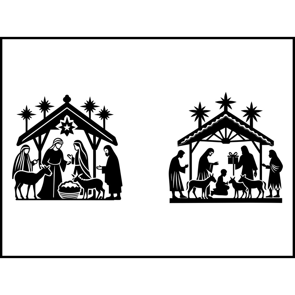 Nativity SVG Bundle 2