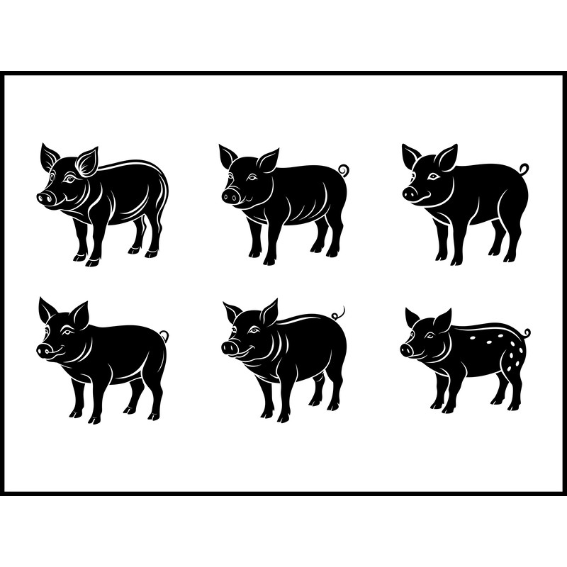 Pig SVG Bundle 1