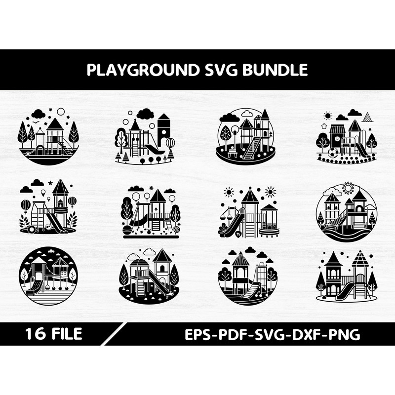 Playground SVG Bundle 0