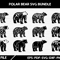 Polar Bear SVG Bundle 0