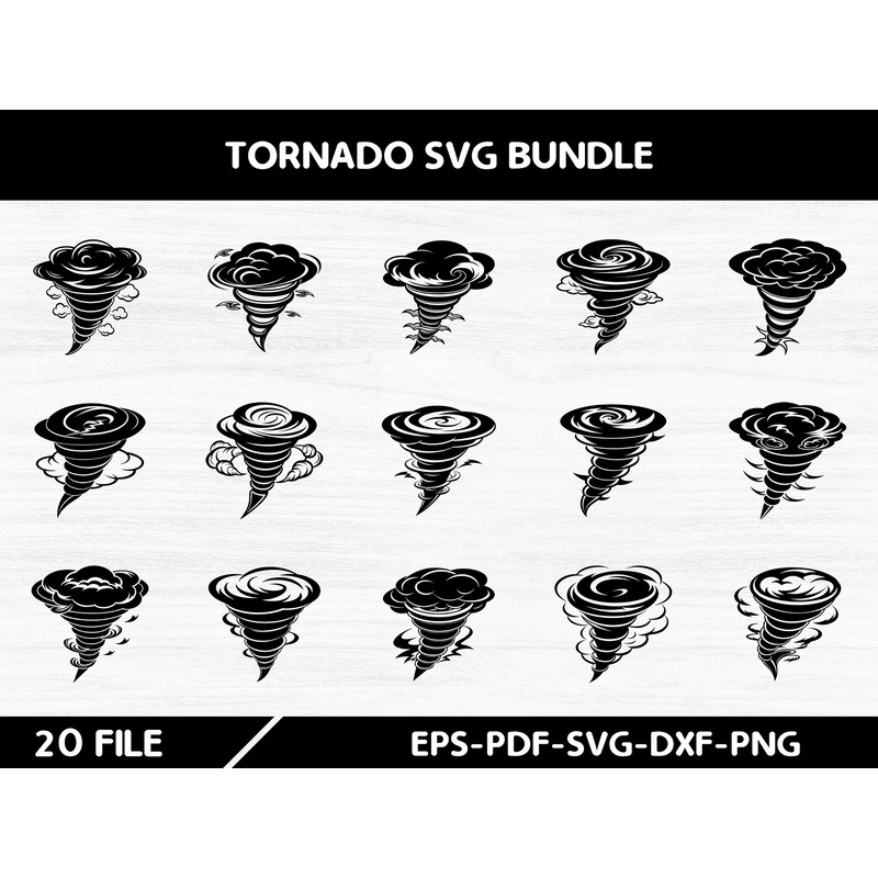 Tornado Svg Bundle 0