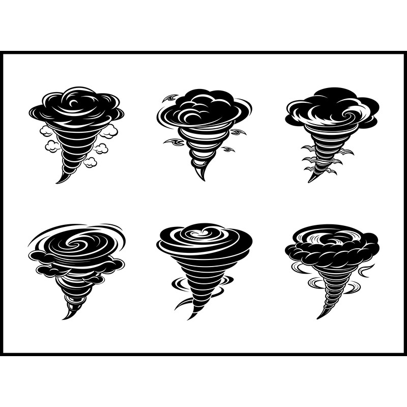 Tornado Svg Bundle 1