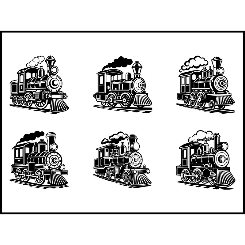 Train SVG Bundle 1