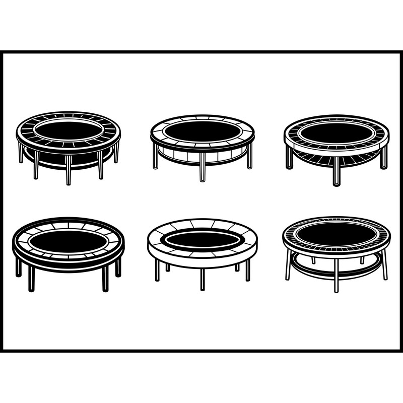 Trampoline Svg Bundle 1