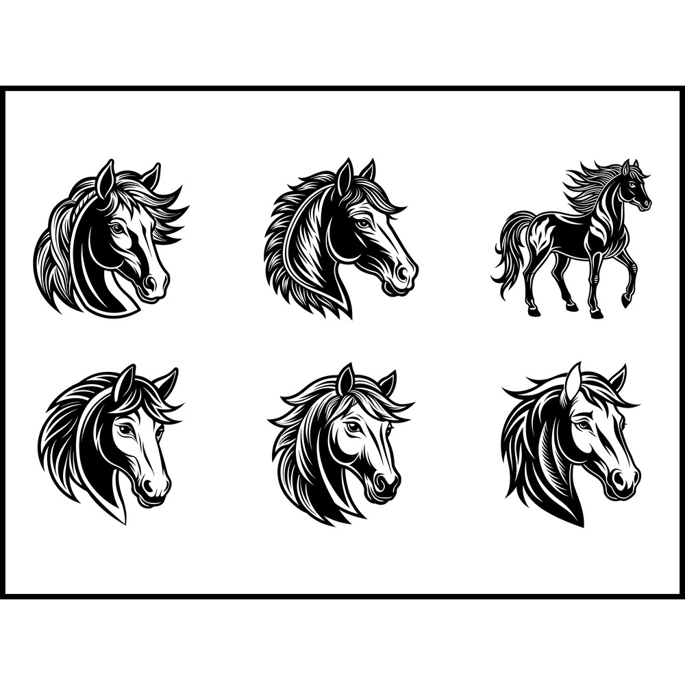 Horse SVG Bundle 1