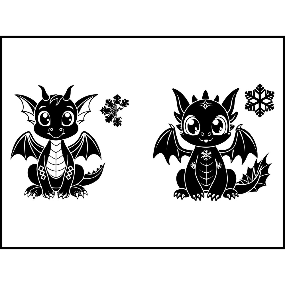 Little Dragon Svg Bundle 2