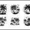 Palm Trees Svg Bundle 1