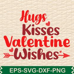 hugs kisses valentine wishes t shirt