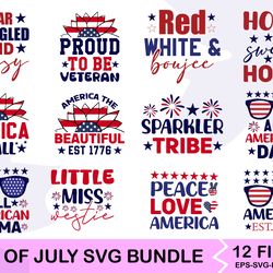 4th of july svg bundle