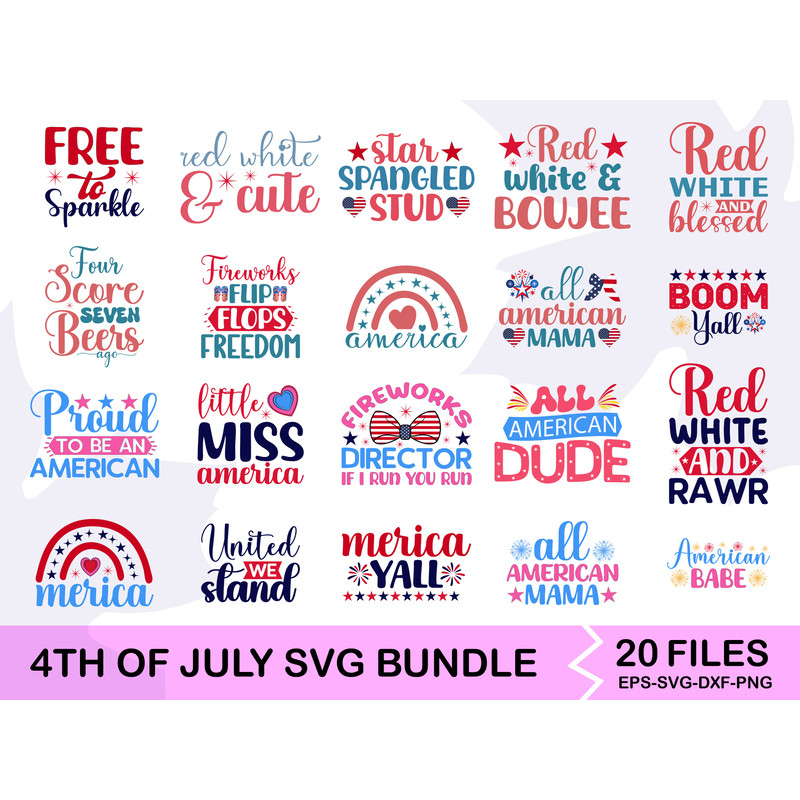 4th Of July SVG Bundle 9 0