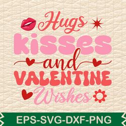 hugs kisses and valentine wishes