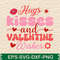 Hugs Kisses And Valentine Wishes 0