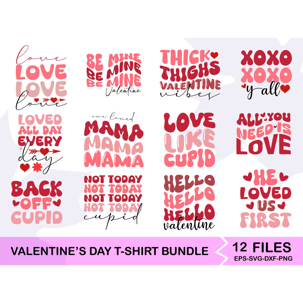 Valentines Day T Shirt Bundle 1 0