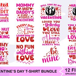 valentine day t-shirt bundle 9