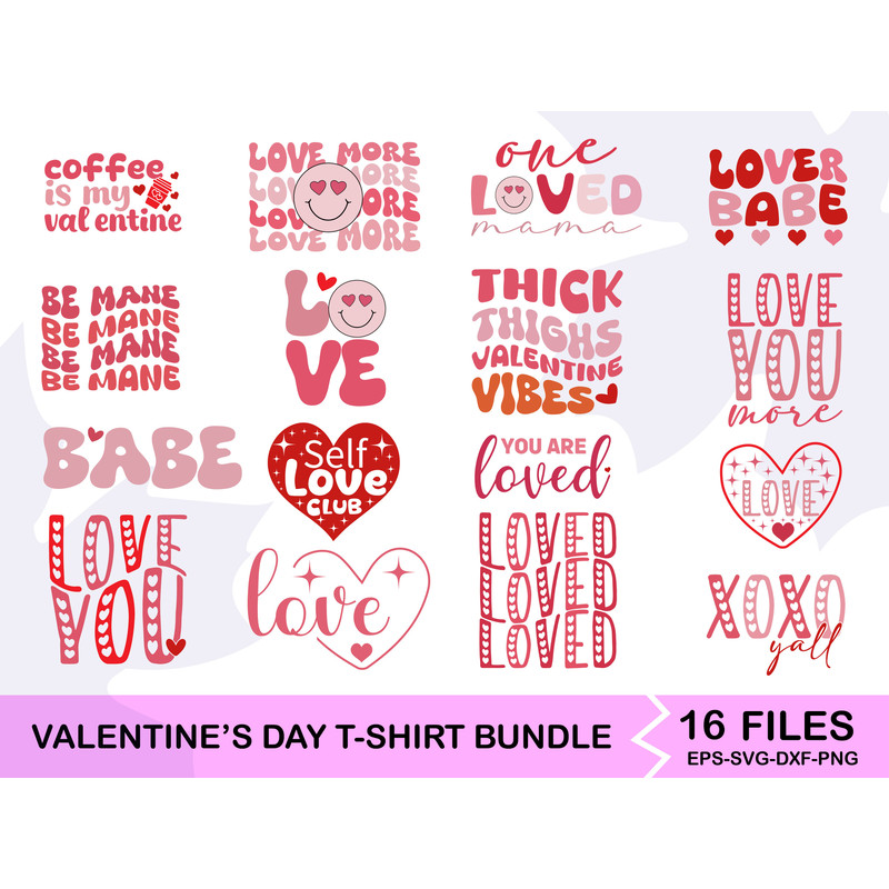 Valentine Day Tshirt Bundle 13 0